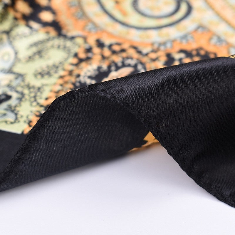 Bandana Printed Square Scarf