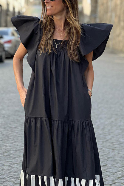 Fashion Loose Casual Panel Dress