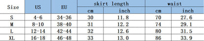 Splice Drawstring Leopard Sexy Mini Skirt