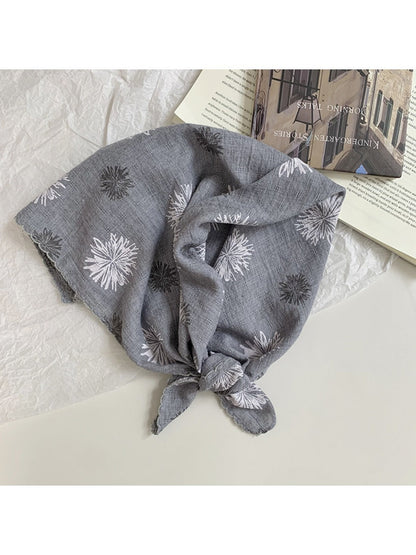Scarvii - Bohemian Scarf with Dandelion Patterns