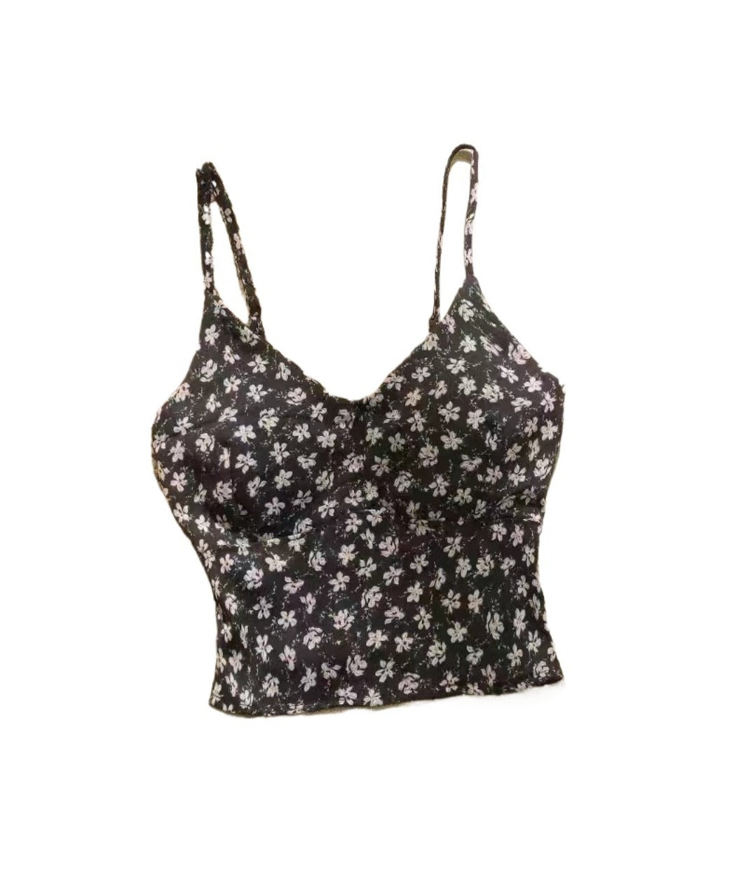 Vesty - Floral French Strappy Top - Sweet &amp; Sexy