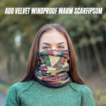 Motorcycle Paisley Print Multi-Ways Scarf