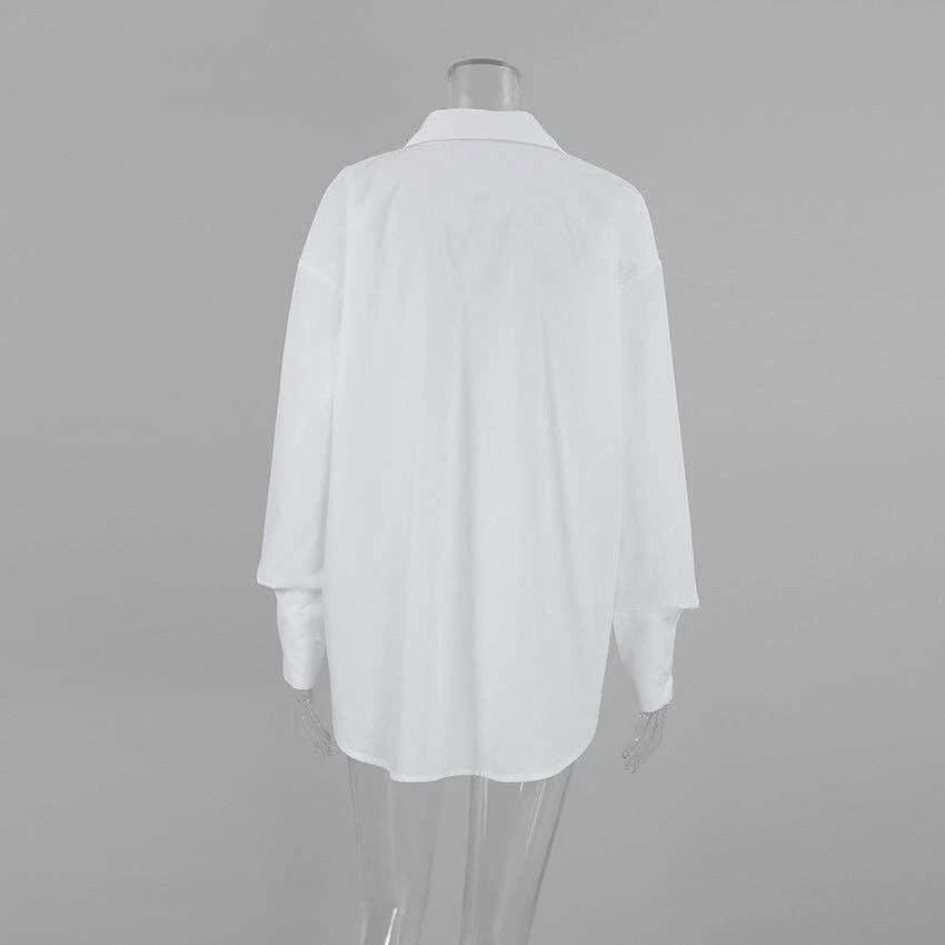 Loose Casual Lapel Elegant Shirt
