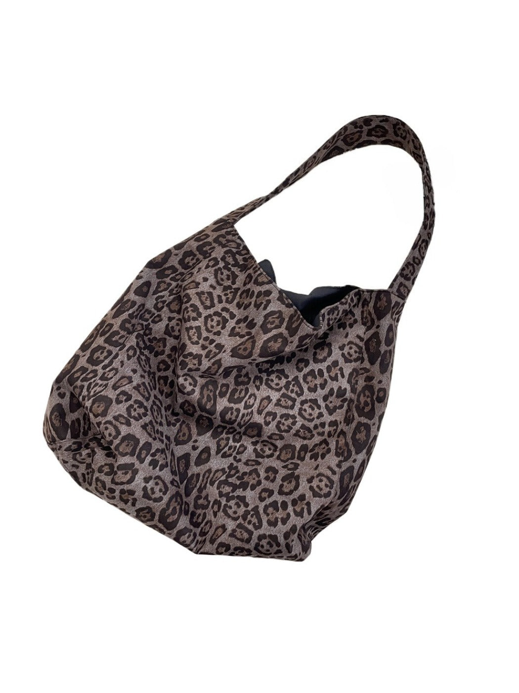 Cosbai - Leopard Print Tote Shoulder Bag