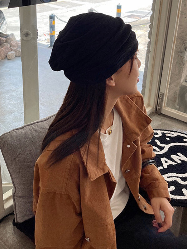 Simple Casual Solid Color Knitting Hat