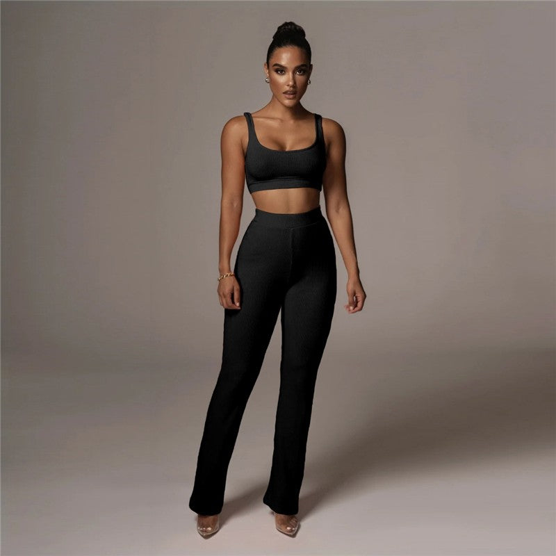 Tank Top Yoga Pants Suit