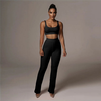 Tank Top Yoga Pants Suit