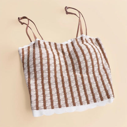 Vesty - Sweet Striped Padded Camisole
