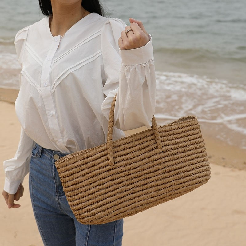 Handwoven Large Capacity Fashionable Shoulder Bag