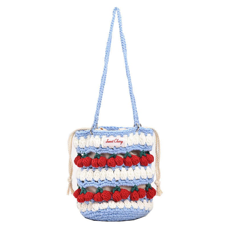 Crochet Granny Square Bag Cute Countercolor Shoulderbag