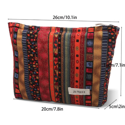 Cosbai - Boho Retro Cosmetic Travel Clutch Pouch