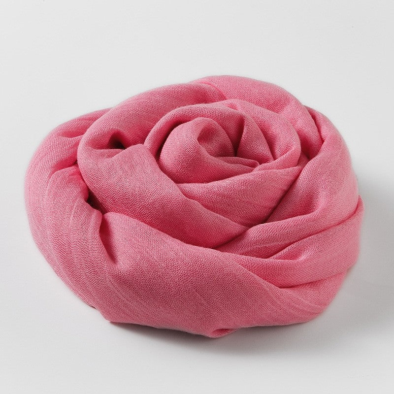 Cotton And Linen Sun Protection Beach Scarf