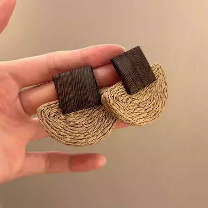 Earwish - Boho Woven Earrings – Unique &amp; Natural