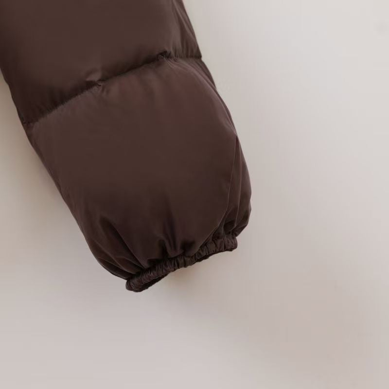 Solid Color Short Cotton Jacket