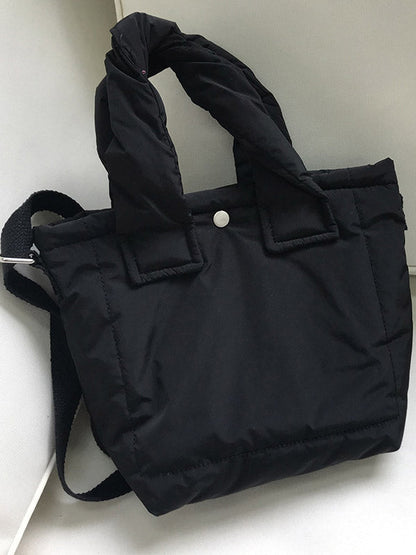 Simple Casual Padded 6 Colors Handbag