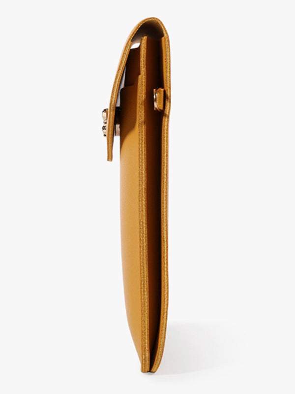 7 Colors Simple Solid Color PU Sling Bag