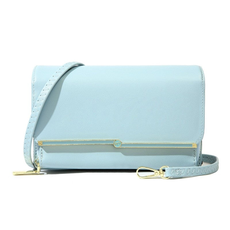 Solid Color Simple One Shoulder Crossbody Bag