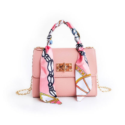 Women's Elegant Niche Fashion Silk Scarf Handbag