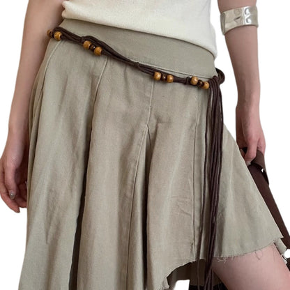 Beco - Boho Braided Belt – Y2K Style &amp; Elegant