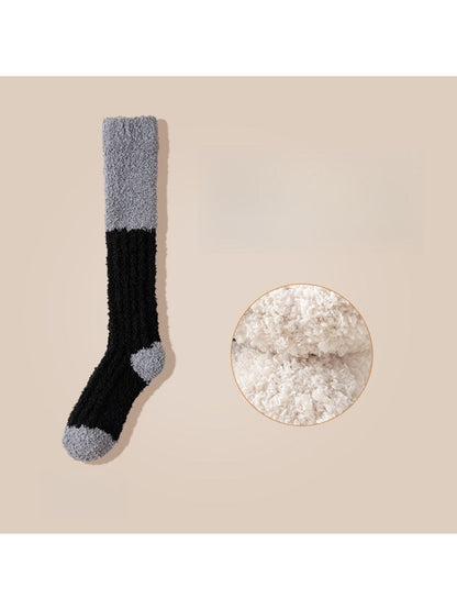 Rufia - Cozy Coral Fleece Thermal Sleeping Socks