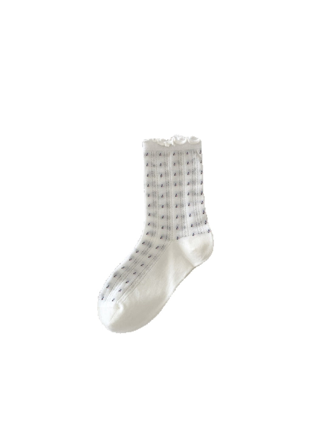 Rufia - Floral Mesh Summer Socks - Feminine &amp; Breezy