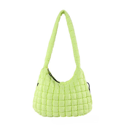 Solid Color Cloud Bag Large Capacity Shoulder Bag