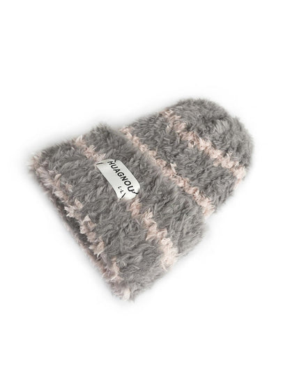 Haila - Winter Thick Plush Knitted Beanie