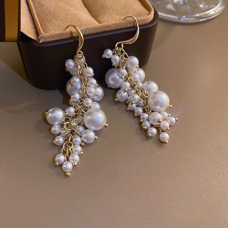 Pearl Fringe Earrings