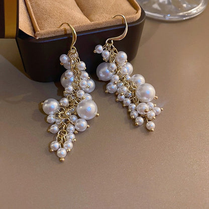Pearl Fringe Earrings