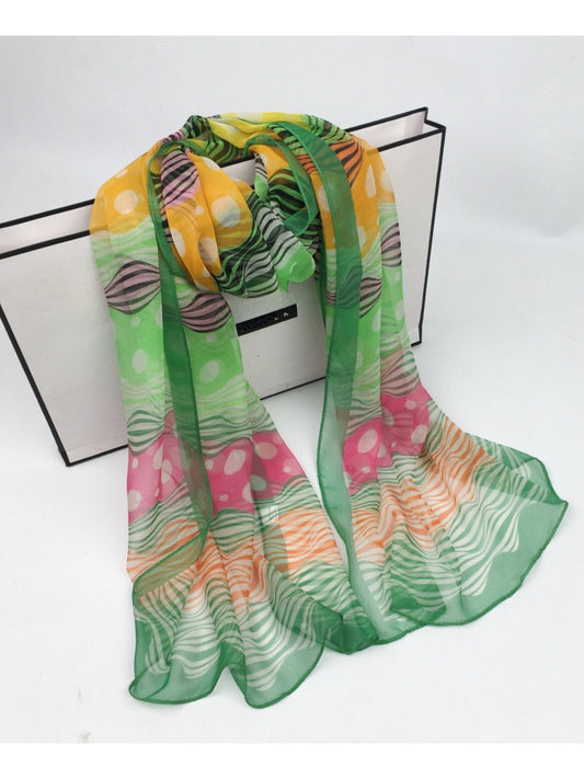 Scarvii - Lightweight Scarf with Polka Dot Patterns - Versatile &amp; All-Season