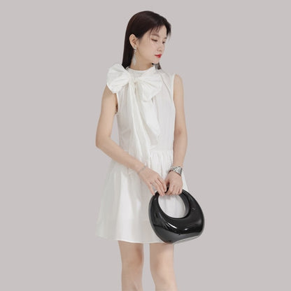 Bow Knot Short Dress