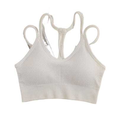 Stepo - Slim Strap Sports Bra Yoga Camisole