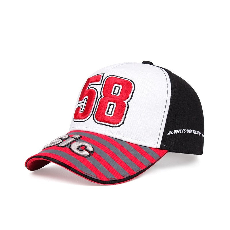Racing Themed Baseball Cap Basic Style