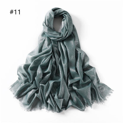 Lightweight Breathable Solid Color Scarf
