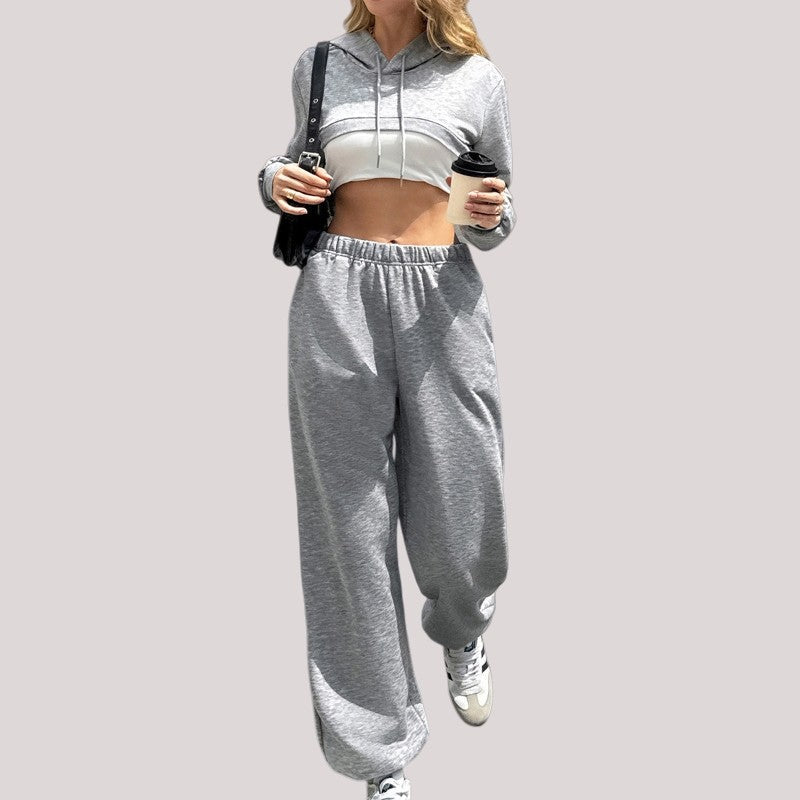 Long Sleeve Vest Pants Two Piece Set