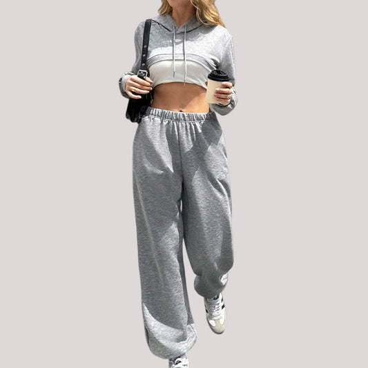 Long Sleeve Vest Pants Two Piece Set