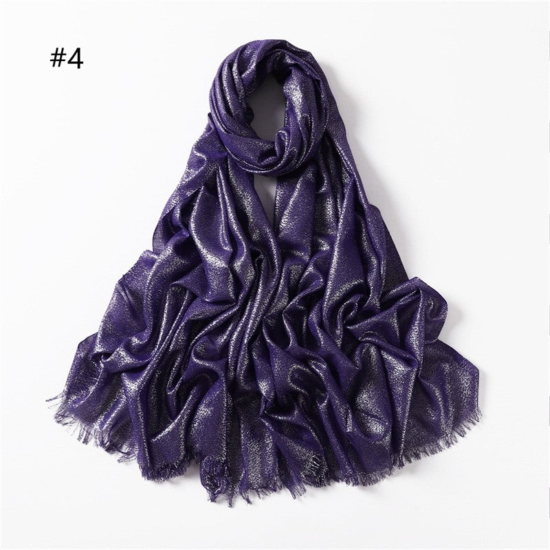 Lightweight Breathable Solid Color Scarf