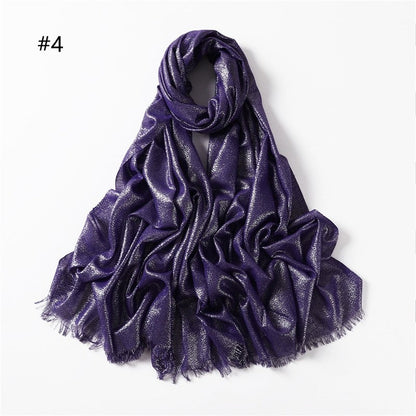 Lightweight Breathable Solid Color Scarf