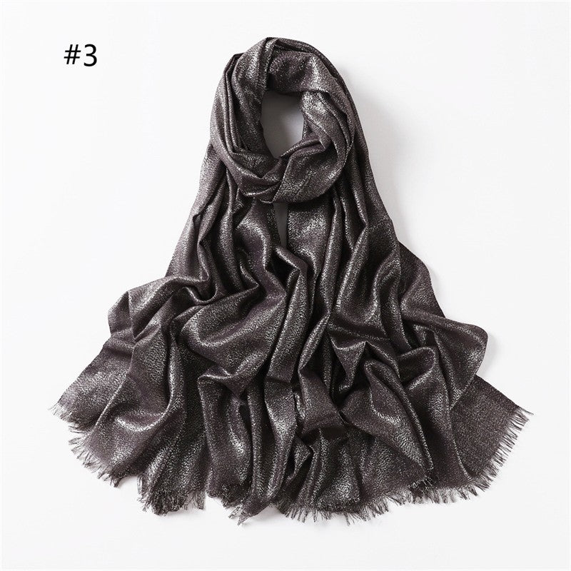 Lightweight Breathable Solid Color Scarf