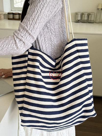 Split-Joint Striped Bags Handbags Shoulder Bags