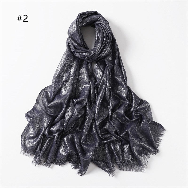 Lightweight Breathable Solid Color Scarf