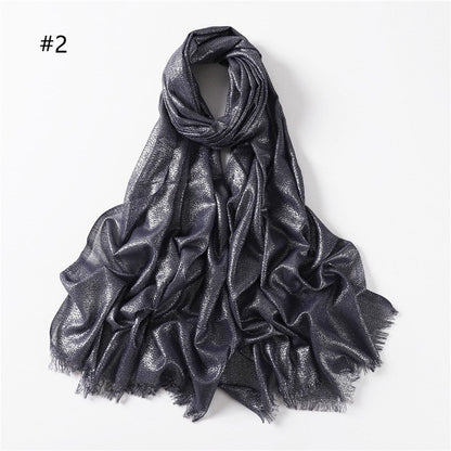 Lightweight Breathable Solid Color Scarf