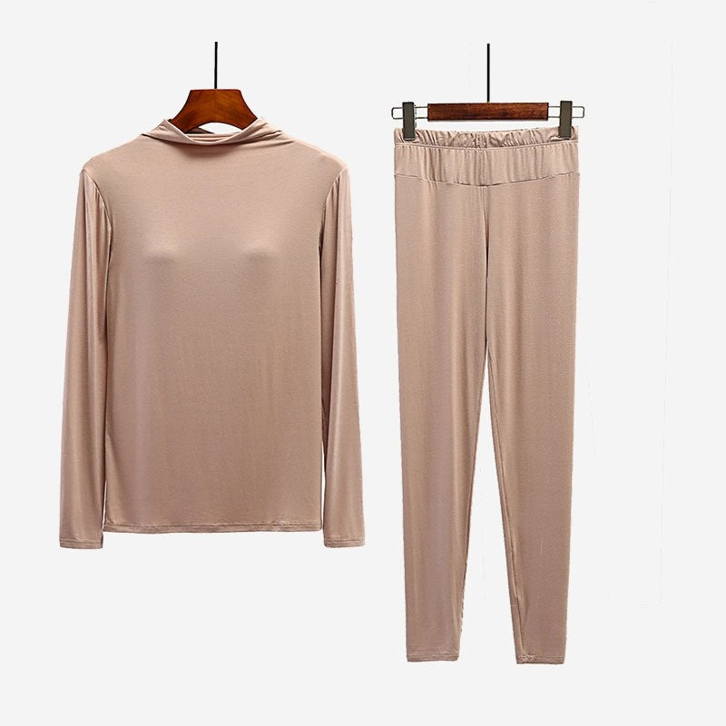 Padded Sleepwear Set With Built In Bra
