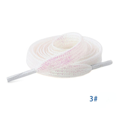 Shoeya - Glitter Flat Shoelaces In Capsule