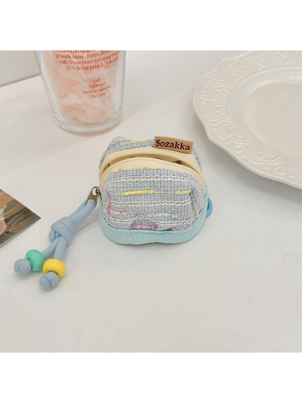 Cosbai - Cute Bluetooth Earbuds Pouch with Lanyard