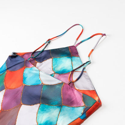 Troposa - Mermaid Scale Colorful Dress - Dreamy &amp; Stylish