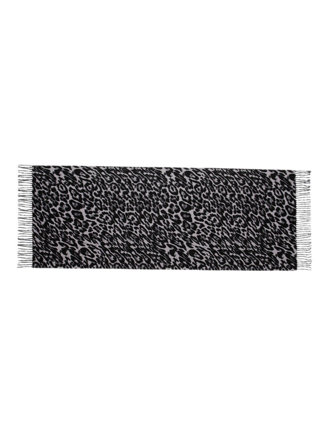 Sscarvii - Leopard Print Winter Neck Scarf