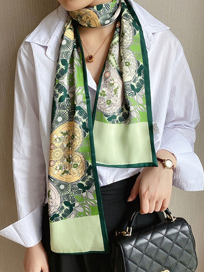 Vintage Fashion Printed Scarf Bag Accessories