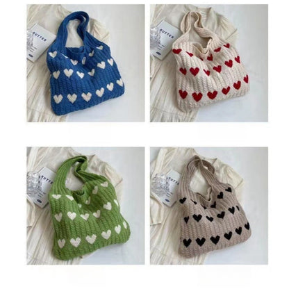 Crochet Tote Bag Small Fresh Simple Fashion Knitted Bag