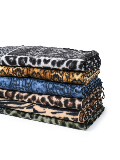 Scarvii – Wild Mosaic Animal Print Scarf